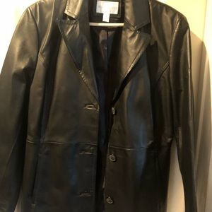 Leather Jacket in New by Worthington Size Large